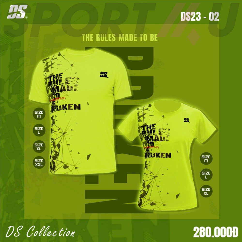  Áo Cầu Lông Nam DS DS23 M02 