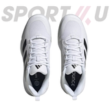  Giày Cầu Lông Adidas Court Team Bounce 2.0M HR1239 Trắng Sọc Đen 