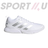  Giày Cầu Lông Adidas Court Team Bounce 2.0W HR1235 Trắng Sọc Trắng 