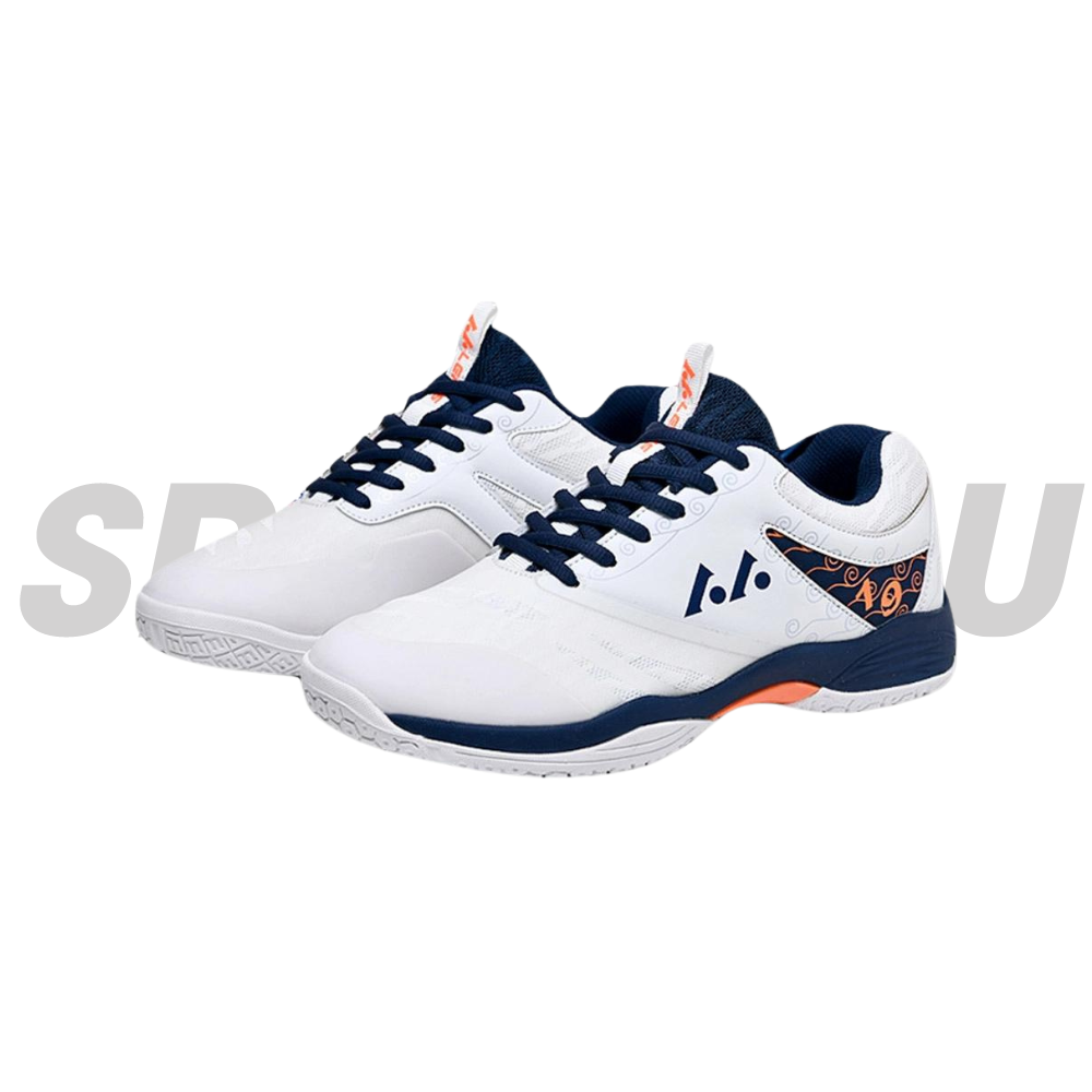  Giày Cầu Lông Lefus L019 Trắng Xanh 