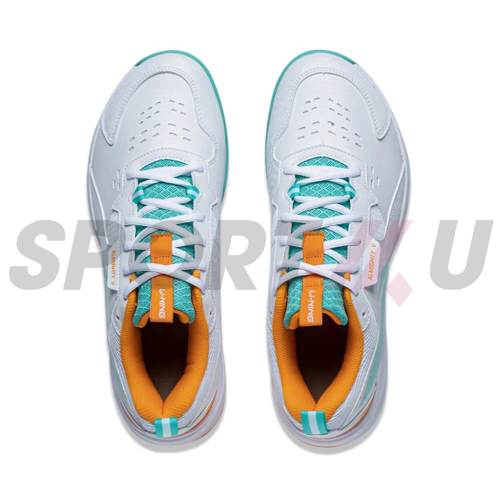  Giày Cầu Lông Lining AYTT001-2 Trắng Cam - Chính Hãng 