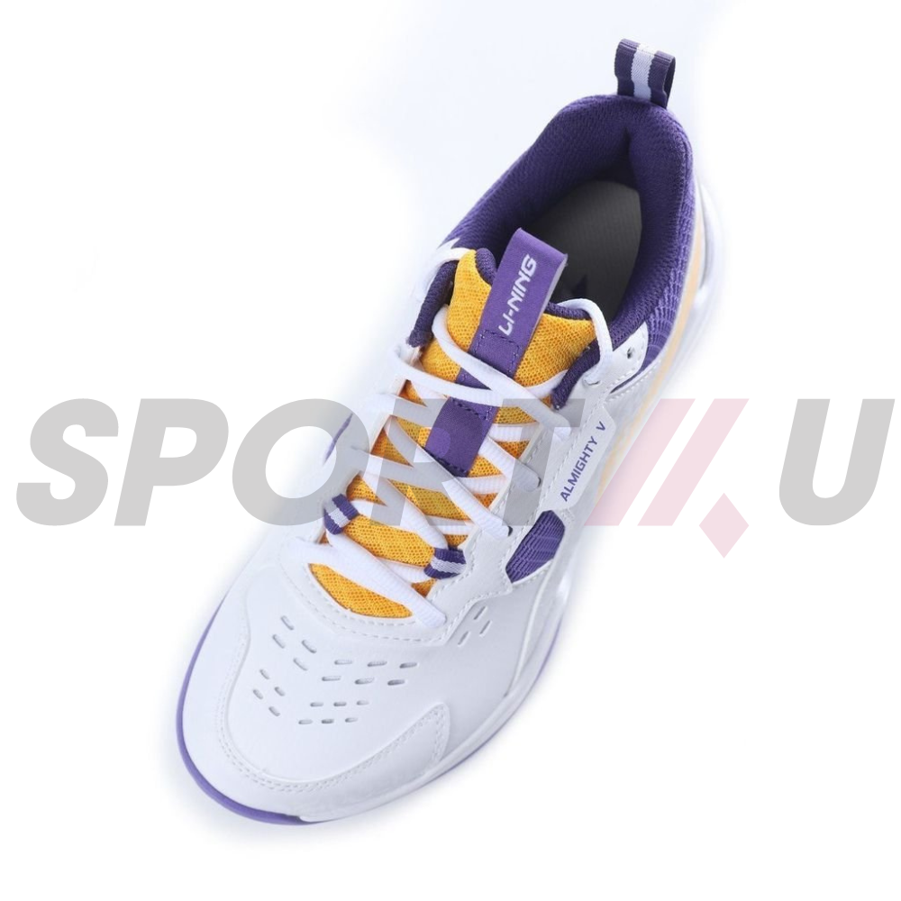  Giày Cầu Lông Lining AYTT001-4 Trắng Tím - Chính Hãng 