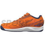  Giày Cầu Lông Mizuno CYCLONE SPEED 4 Cam Xanh Trắng 