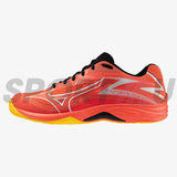  Giày Cầu Lông Mizuno Thunder Blade Z Trắng Đỏ 