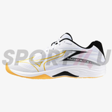  Giày Cầu Lông Mizuno Thunder Blade Z Trắng Vàng 