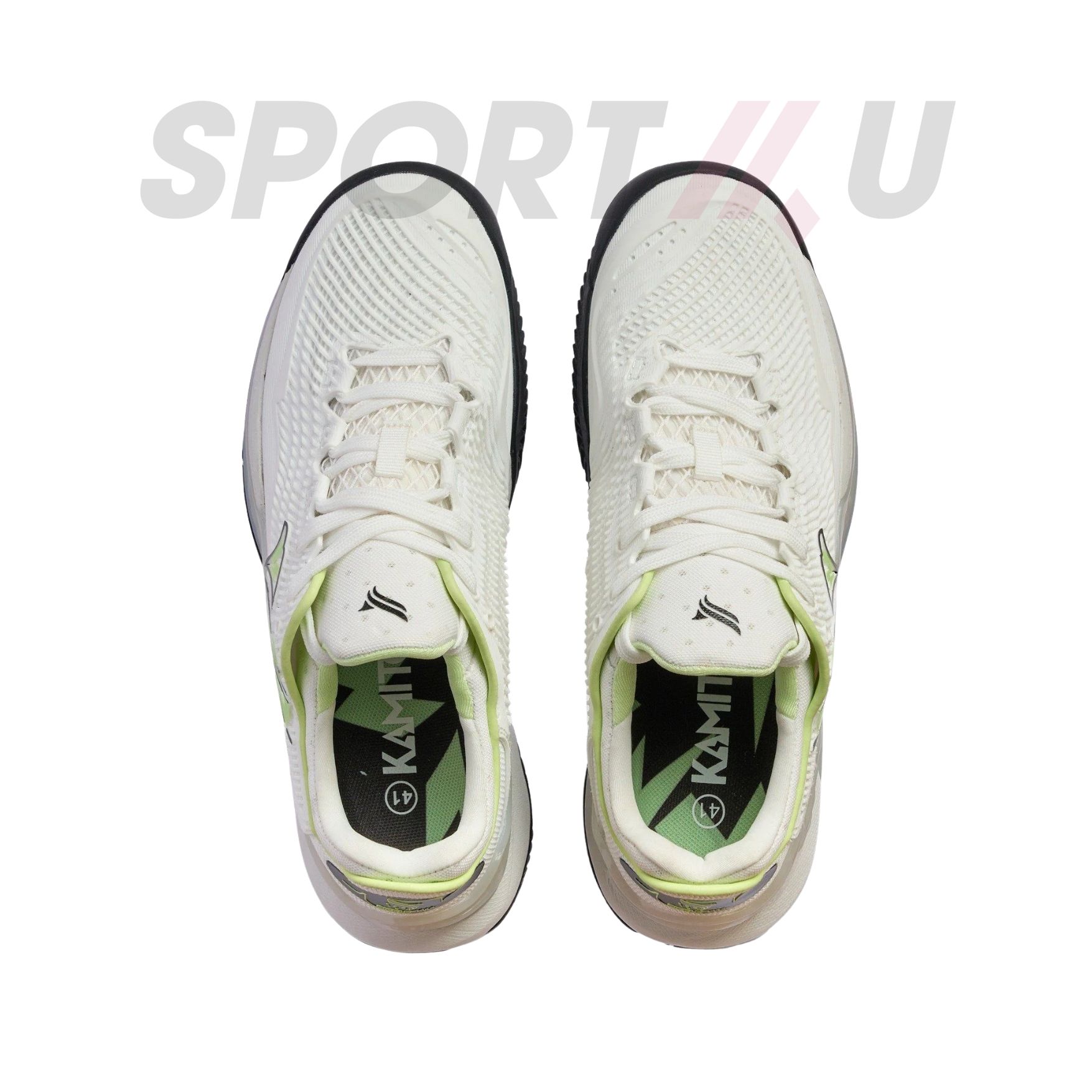  Giày Pickleball Kamito Voltage Trắng Xám 