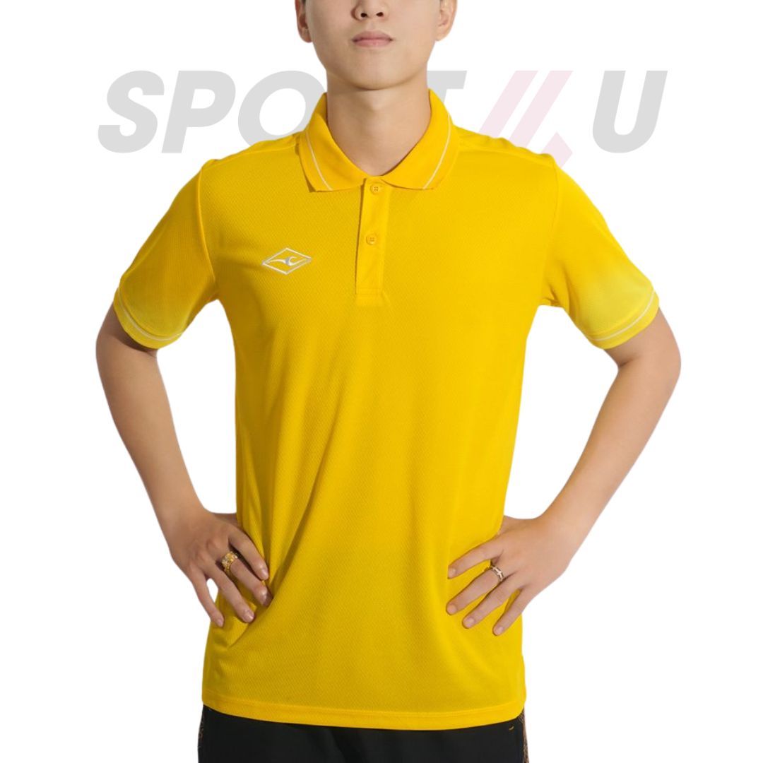  Áo Cầu Lông Nam Keepfly Eco Vàng 