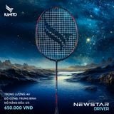  Vợt Cầu Lông Kamito Newstar Drive Xanh Cam - Chính Hãng 