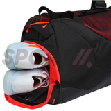  Túi Vợt Cầu Lông Adidas vuông XS5 Tournament Bag Core Black Đỏ Đen - Chính Hãng 