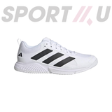  Giày Cầu Lông Adidas Court Team Bounce 2.0M HR1239 Trắng Sọc Đen 