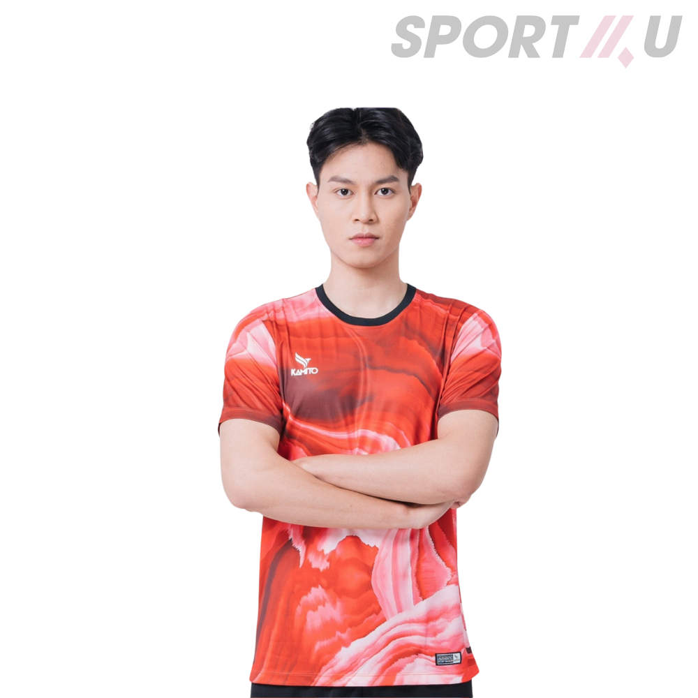  Áo Cầu Lông Nam Kamito Tornado Đỏ 