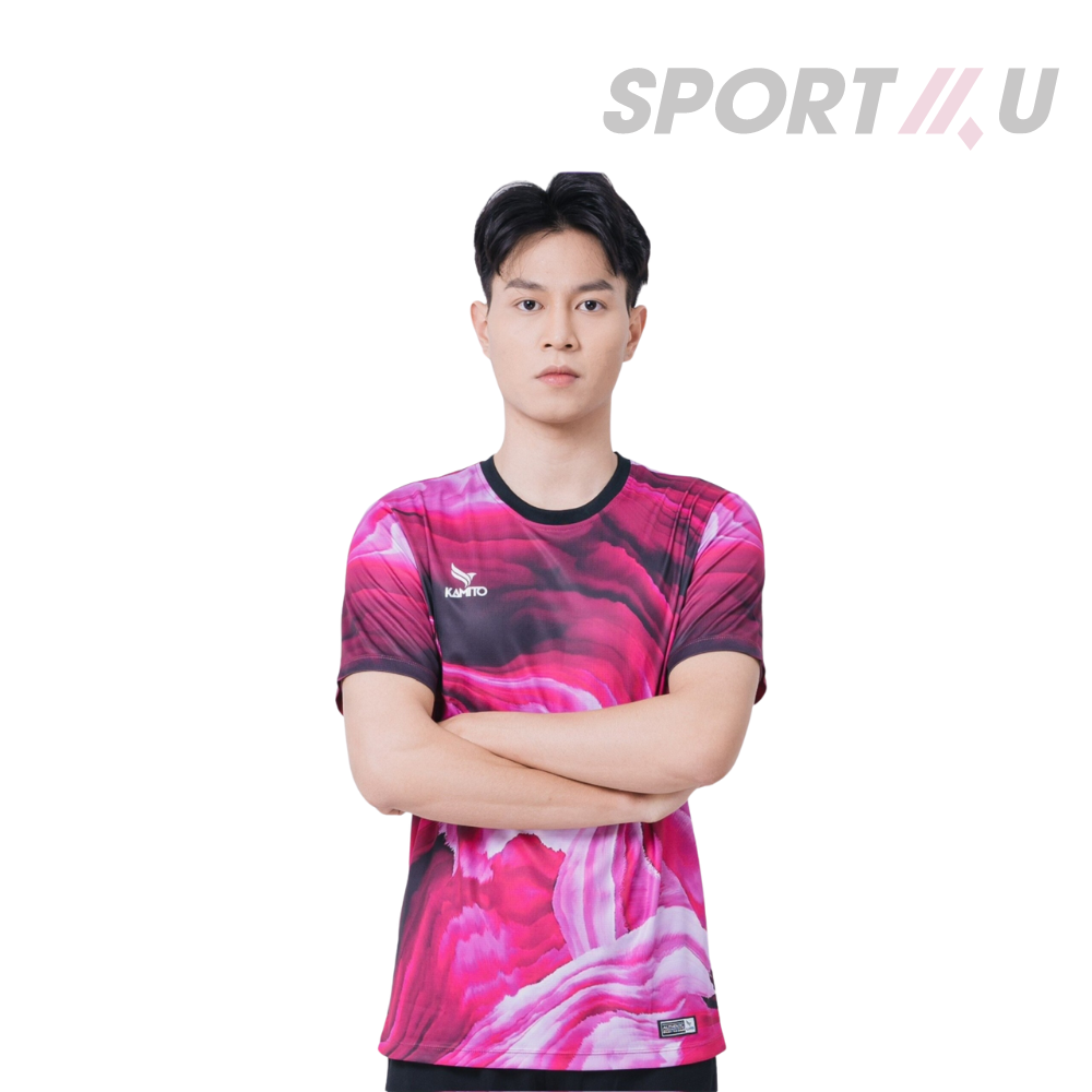  Áo Cầu Lông Nam Kamito Tornado Tím 