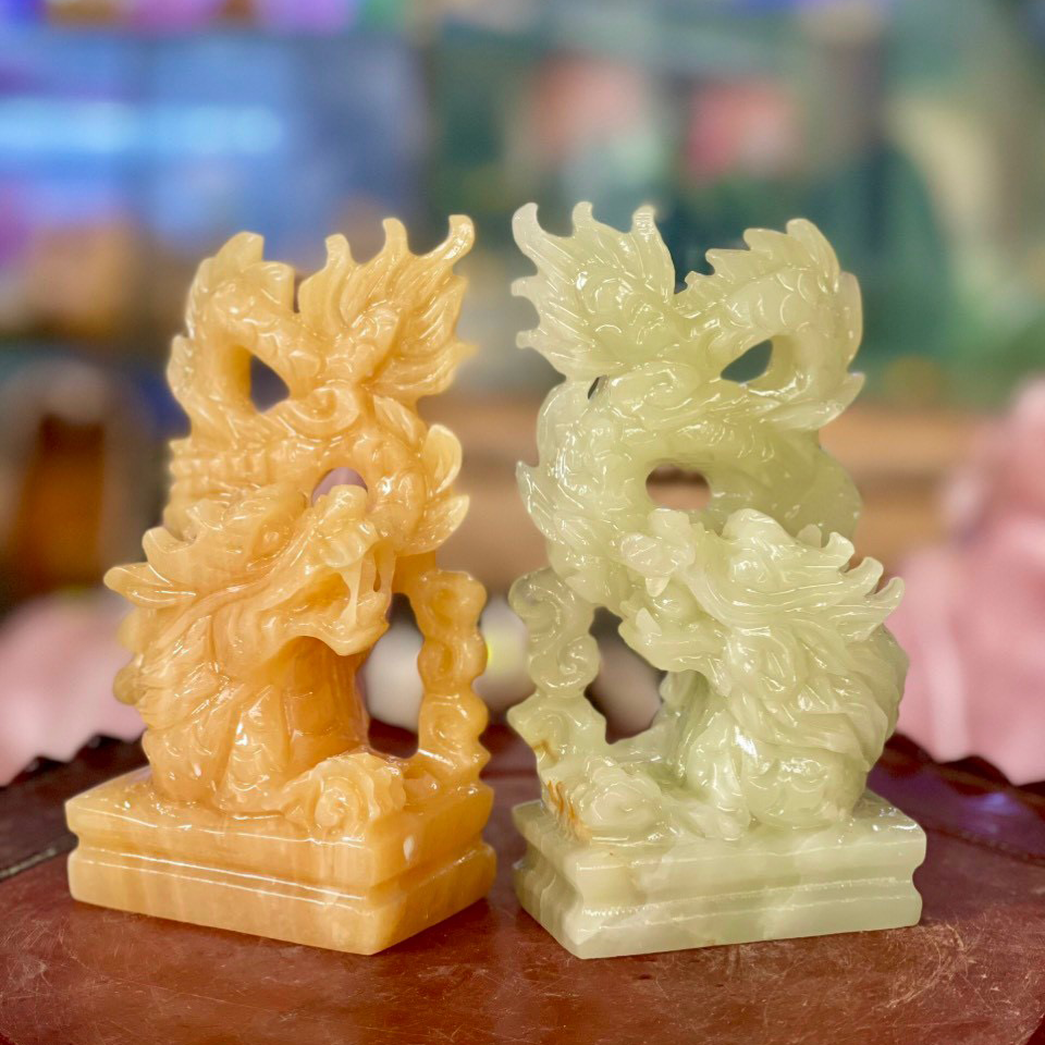  Cặp song hoàng long quyền quý 15cm 