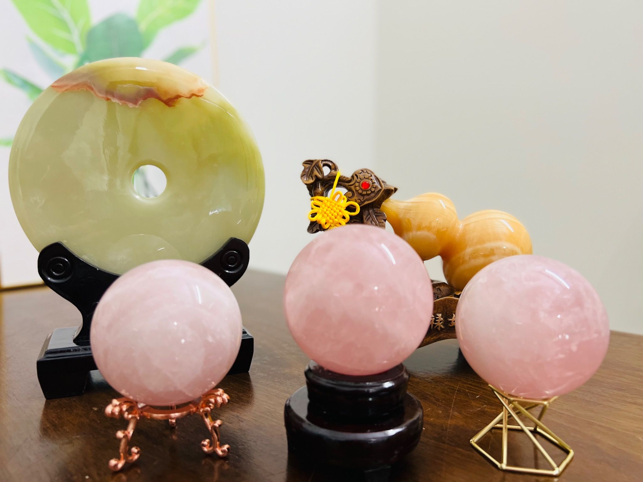  Bi cầu thạch anh hồng VIP 0,5-1,5kg 