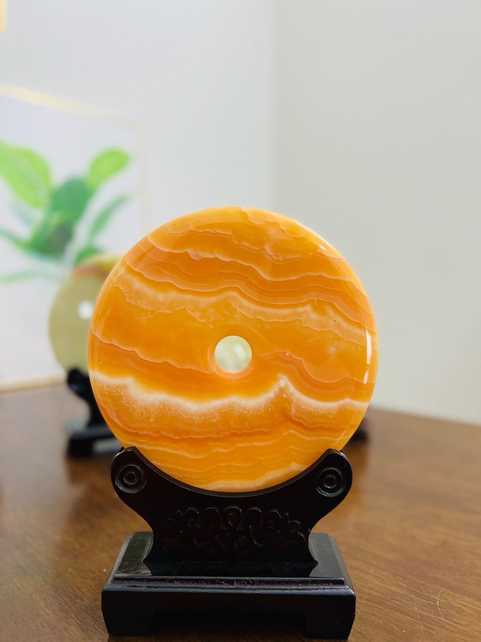  Đồng điếu ngọc hoàng long nhất tâm 20cm tự nhiên 