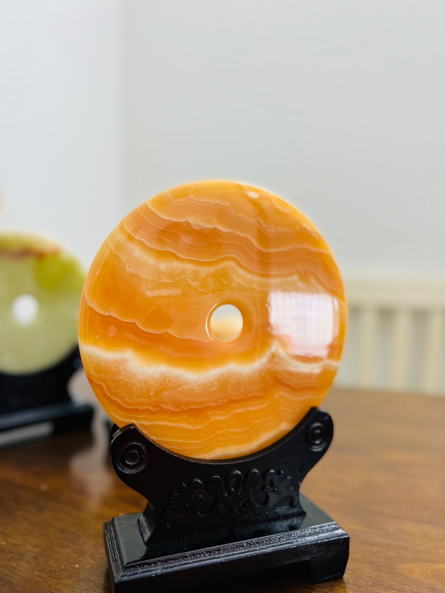  Đồng điếu ngọc hoàng long nhất tâm 20cm tự nhiên 