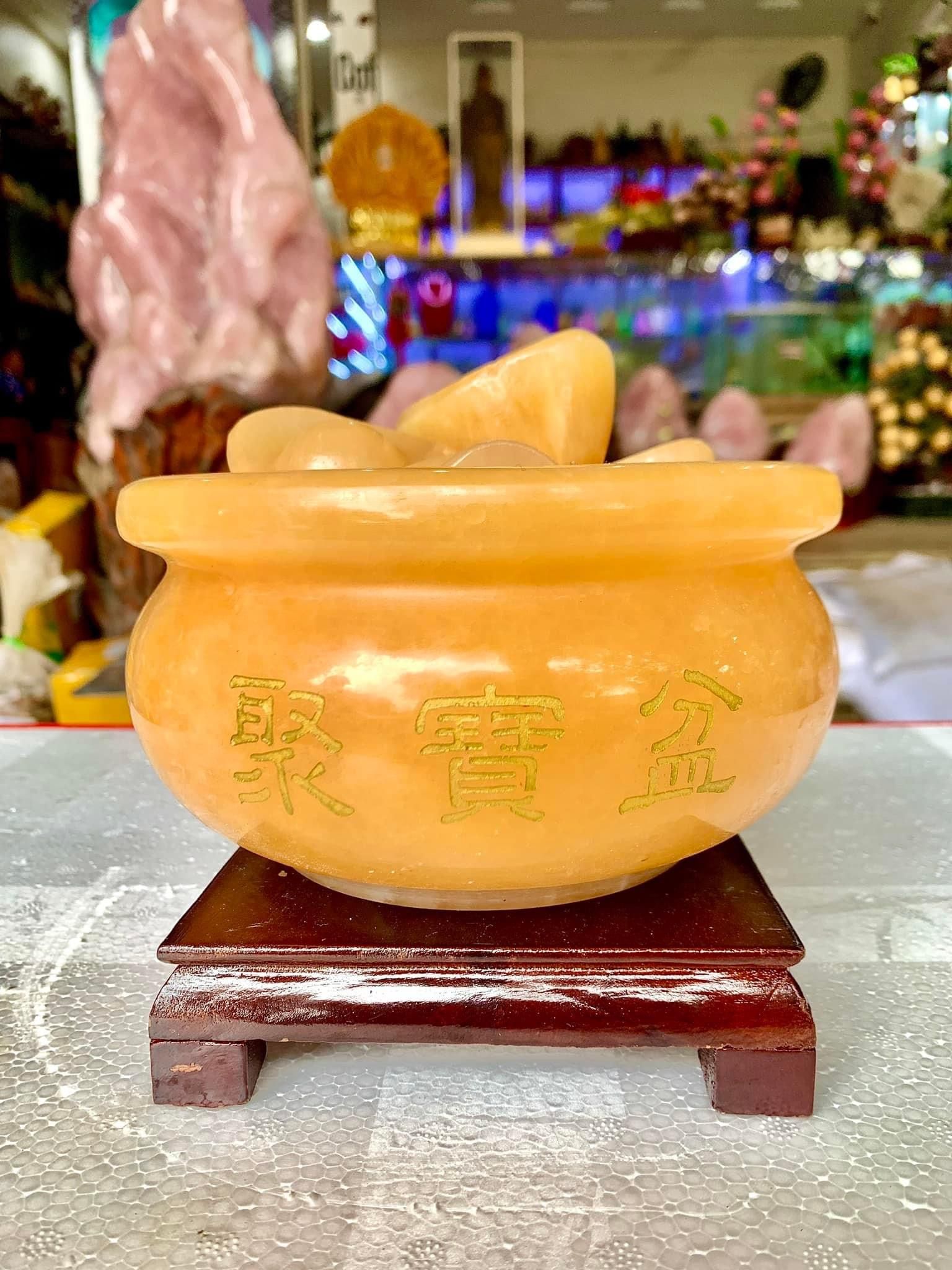  Bát tụ bảo hoàng long 