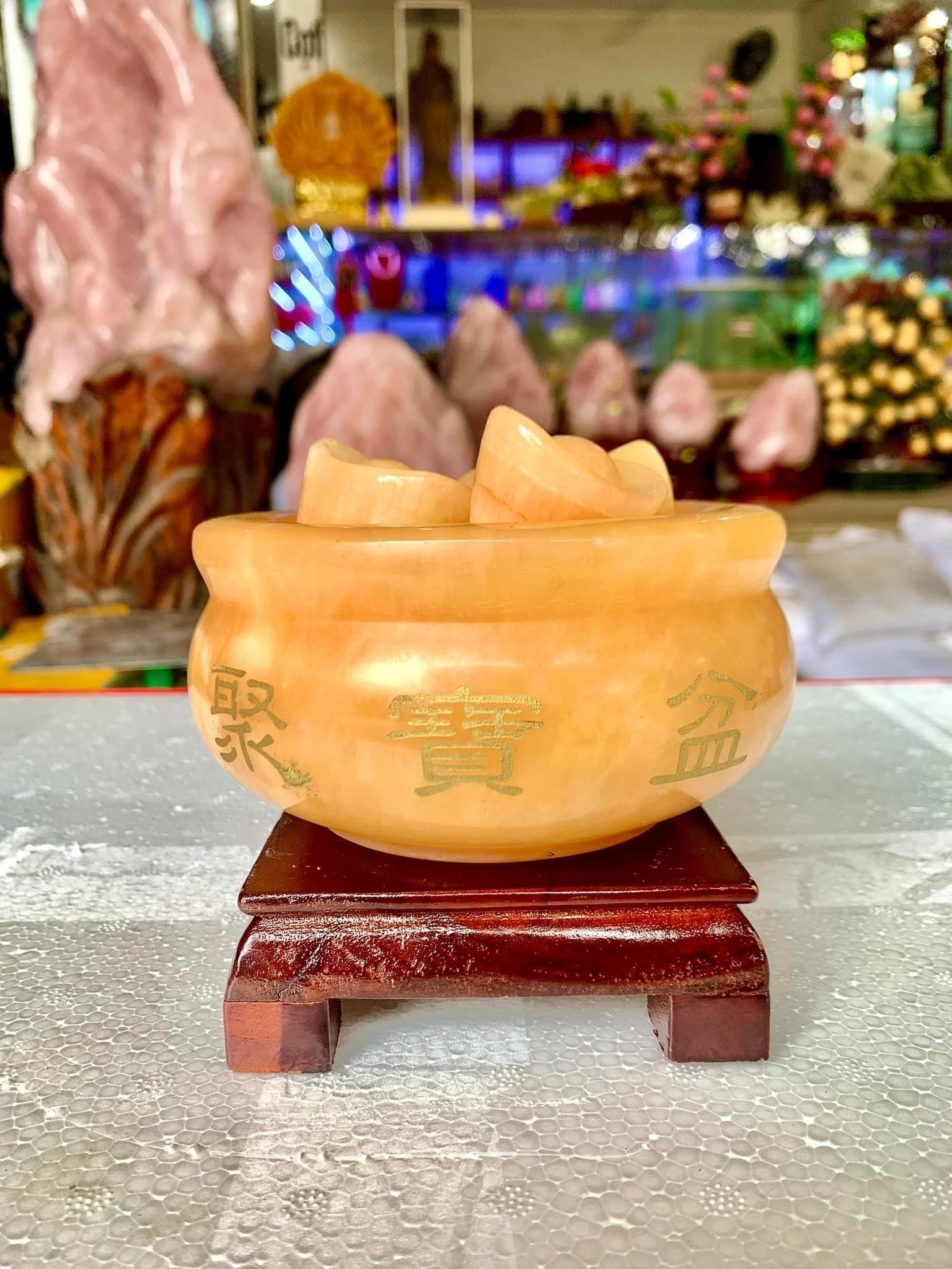  Bát tụ bảo hoàng long 