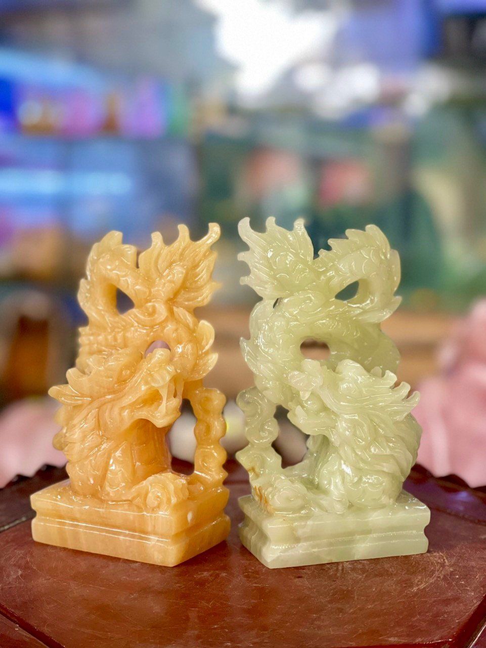  Cặp song hoàng long quyền quý 15cm 