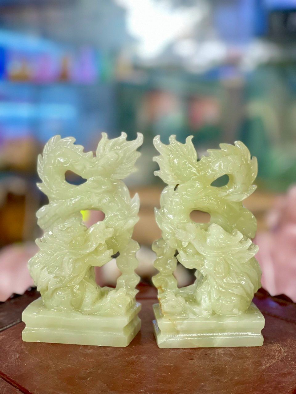  Cặp song hoàng long quyền quý 15cm 