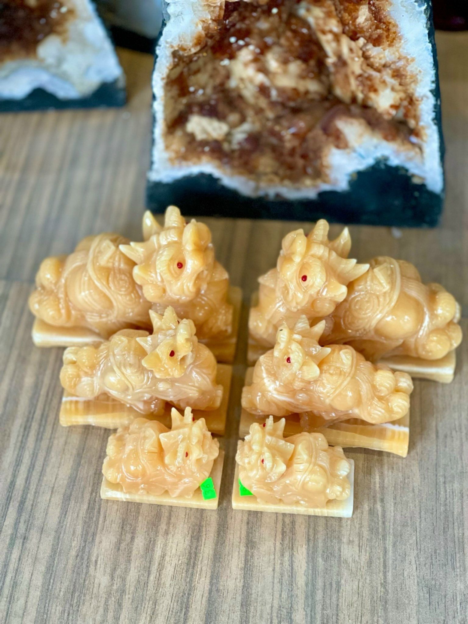  Cặp Tỳ Hưu phong thuỷ Ngọc Hoàng Long ( nhiều size) 