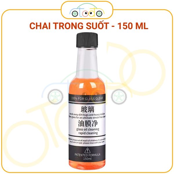 Chất tẩy màng dầu ô tô, Chất tẩy màng dầu kính cửa sổ, kính chắn gió phía trước xe hơi chống mưa và sương mù