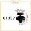 Chốt nhựa C1359 dùng cho xe Toyota sản xuất với độ chính xác cao