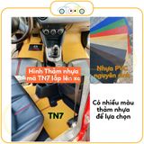 Thảm lót sàn nhựa PVC dành cho xe ô tô 5 chỗ Mitsubishi Lancer năm 2001-2016