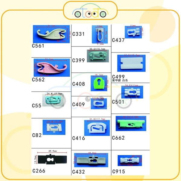 Chốt nhựa C1265 dùng cho xe Other sản xuất với độ chính xác cao