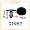Chốt nhựa C1952 dùng cho xe Honda sản xuất với độ chính xác cao