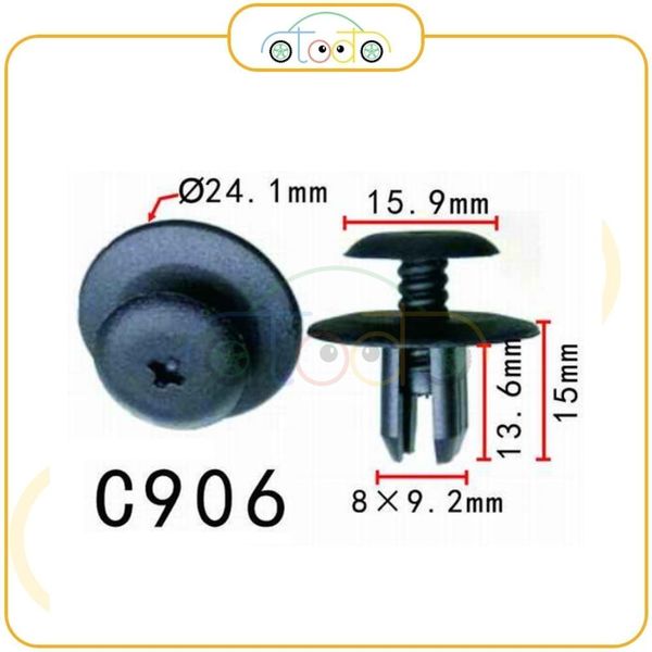Chốt nhựa C906 dùng cho xe BMW/ Volkswagen sản xuất với độ chính xác cao