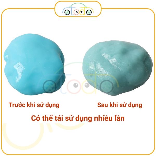 Keo mềm vệ sinh xe hơi đa năng vệ sinh cửa thoát khí, bàn phím gia đình và các khe hở nhỏ khó vệ sinh