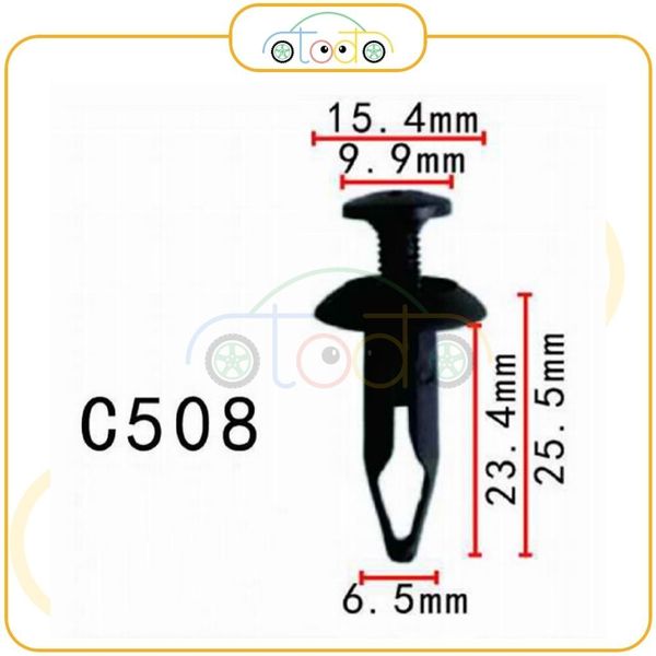 Chốt nhựa C508 dùng cho xe Chrysler/ Ford sản xuất với độ chính xác cao