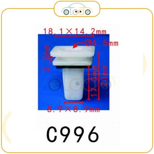 Chốt nhựa C996 dùng cho xe Mitsubishi/ Toyota sản xuất với độ chính xác cao