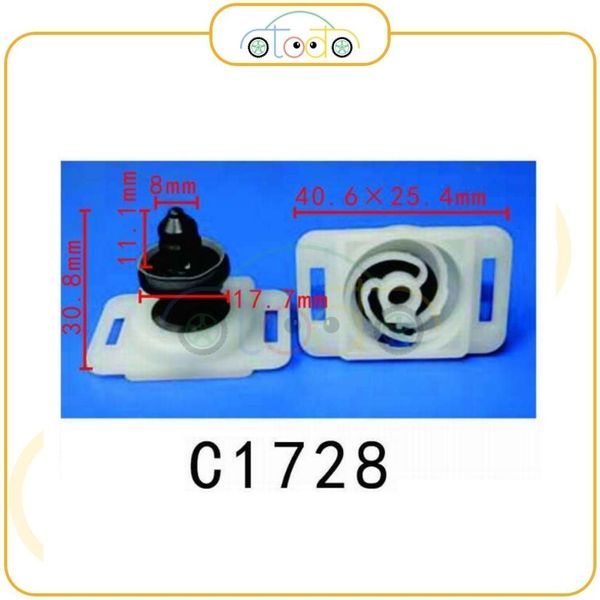 Chốt nhựa C1728 dùng cho xe Ford sản xuất với độ chính xác cao