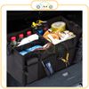 Hộp đựng đồ cốp xe ô tô, túi đựng đồ lặt vặt gấp gọn đa chức năng bằng vải Oxford (40 lít)
