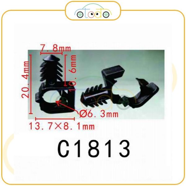 Chốt nhựa C1813 dùng cho xe Ford sản xuất với độ chính xác cao