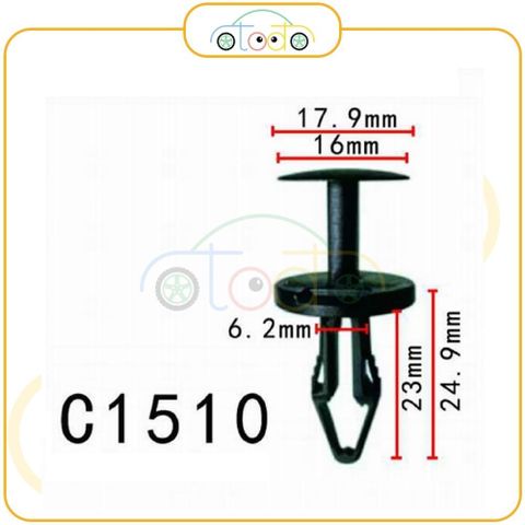 Chốt nhựa C1510 dùng cho xe Ford/ General Motors sản xuất với độ chính xác cao