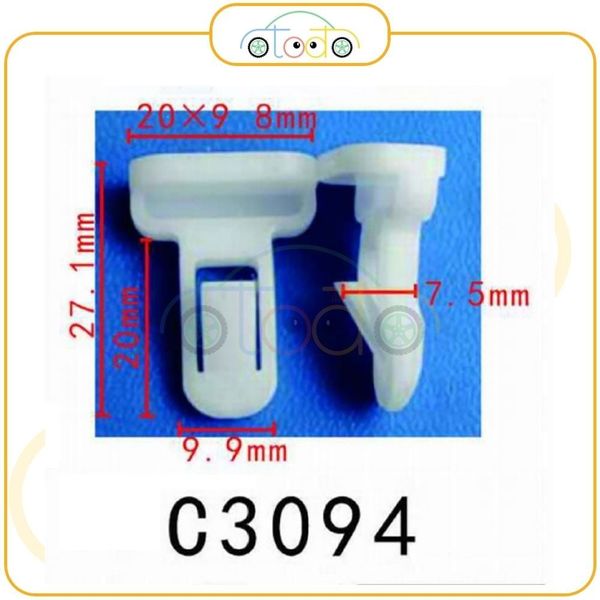 Chốt nhựa C3094 dùng cho xe Toyota sản xuất với độ chính xác cao