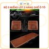 Miếng lót tre, trúc sử dụng lót ghế xe ô tô, ghế văn phòng