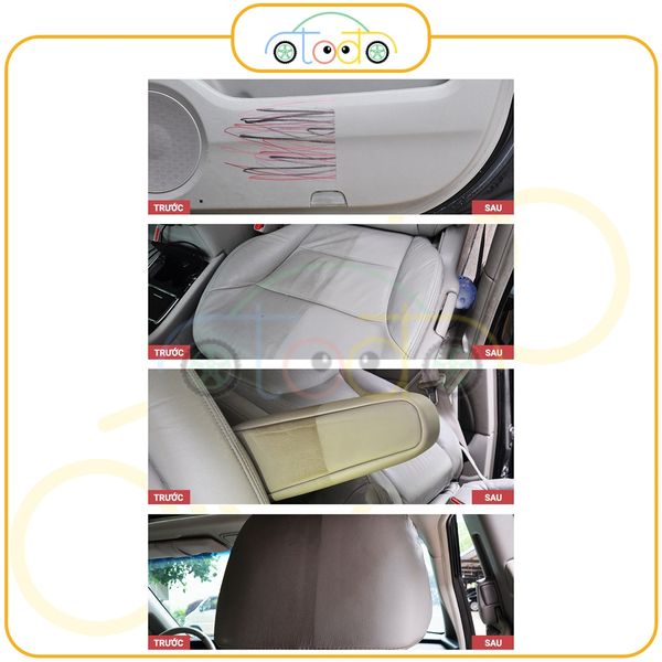 Chai xịt bọt tẩy rửa đa năng nội thất ô tô, ghế da, vệ sinh không cần nước