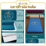 Đệm Điện Ngải Cứu Sưởi Ấm Giảm Đau Mỏi 150x80cm, Chườm Nóng Thảo Dược Thư Giãn - [Màu Sắc tùy chọn]