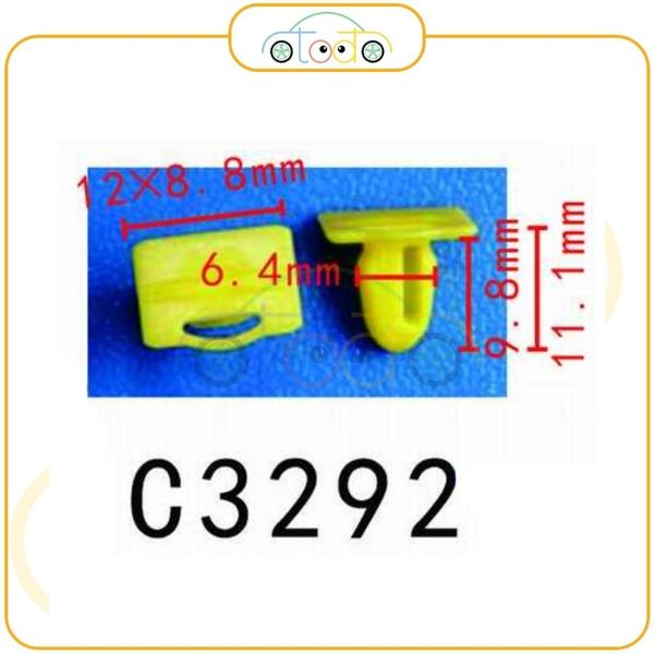 Chốt nhựa C3292 dùng cho xe BMW sản xuất với độ chính xác cao
