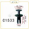 Chốt nhựa C1533 dùng cho xe BMW sản xuất với độ chính xác cao