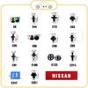 Chốt nhựa C1703 dùng cho xe Nissan sản xuất với độ chính xác cao