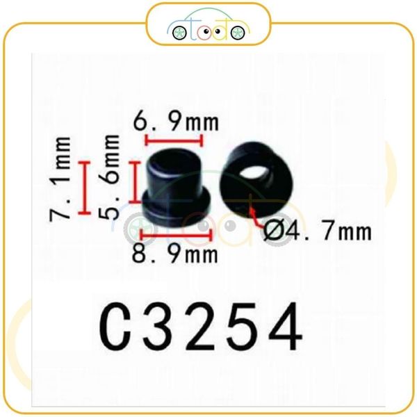 Chốt nhựa C3254 dùng cho xe BMW sản xuất với độ chính xác cao