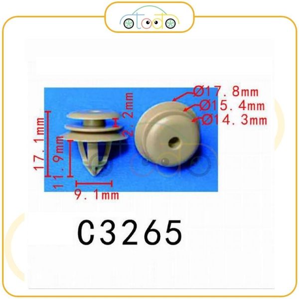 Chốt nhựa C3265 dùng cho xe BMW sản xuất với độ chính xác cao