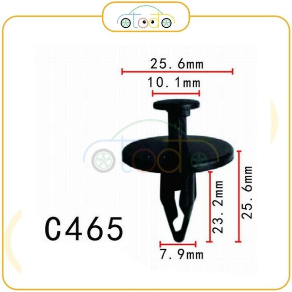 Chốt nhựa C465 dùng cho xe Ford/ General Motors sản xuất với độ chính xác cao