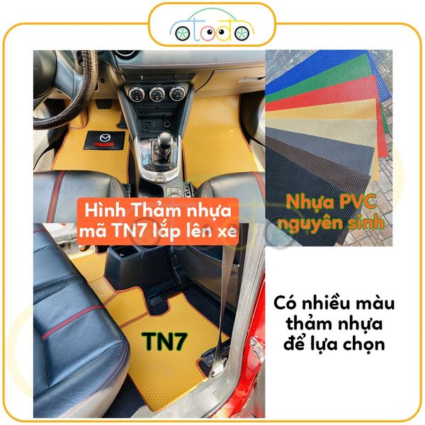 Thảm lót sàn nhựa PVC dành cho xe ô tô 5 chỗ Nissan Murano năm 2015-2021