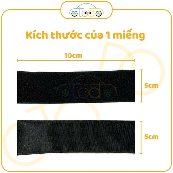 Velcro, băng dính gai, khóa nhám, tape có keo sẵn bán theo mét dài